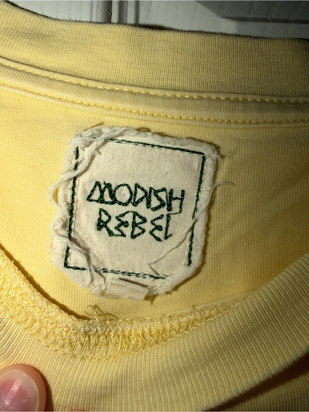 Oversized Southview Yellow 'Beach Club' Short-Sleeve Graphic Tee - Picture 4 of 5